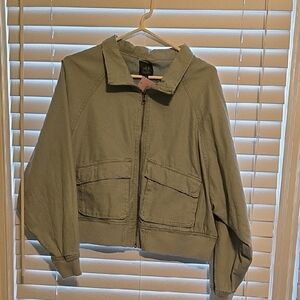 Wild Fable Light Blue Bomber Jacket